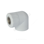 Угольник PP-R комбинированный белый Дн 25х1/2" ВР RTP (РосТурПласт) 10792