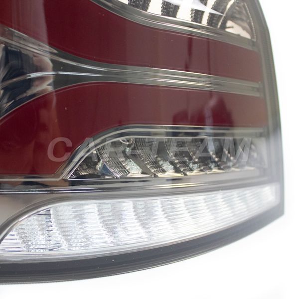 Задние фонари Лада Веста светодиодные в стиле Mercedes AMG, серые (8450006962/63/64/65-28)