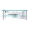 Transparent Transparent Turntable White