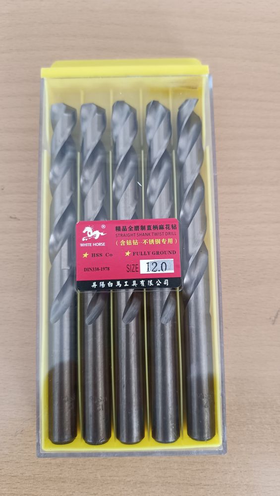 Сверло ф12х151/101 DIN338 HSSCo5 ADK101811-120 Сверло ф12х151/101 DIN338 HSSCo5 ADK101811-120