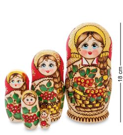 Народные промыслы МР-40/ 4-A Матрешка 5м «Анастасия»