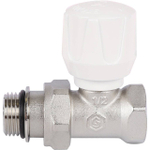 Вентиль ручной регулировки прямой STOUT - 1/2" (ВР/НР-американка, PN10, Tmax 120°C, с дополнительным уплотнением)