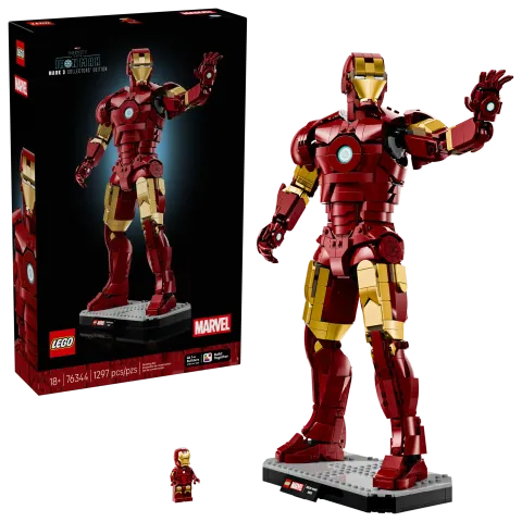 Конструктор LEGO Marvel 76344 Iron Man Mark 3 Collectors Edition