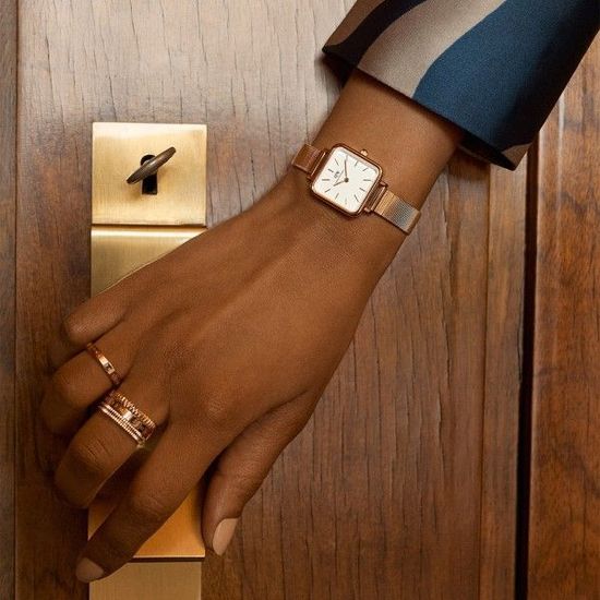 Наручные часы Daniel Wellington Quadro Studio DW00100517 22x22мм