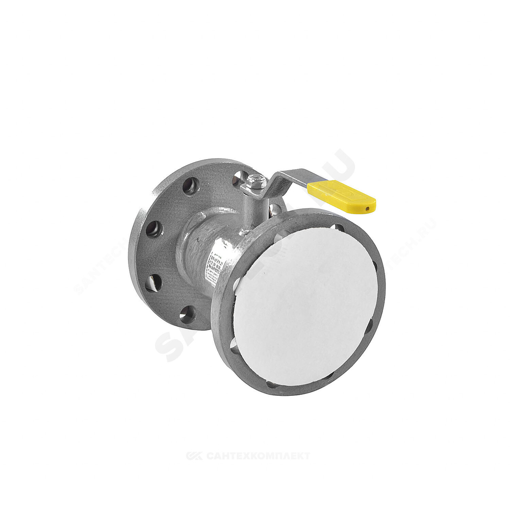 Кран шаровой сталь КШ.Ц.Ф Ду 150 Ру25 фл L=380мм LD КШ.Ц.Ф.150/125.025.Н/П.02