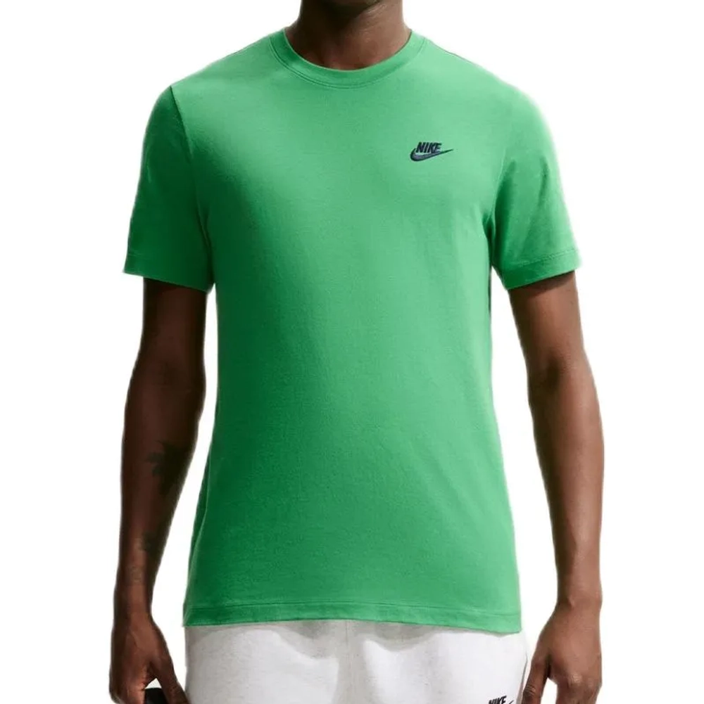 Теннисная футболка Nike Sportswear Club - classic green