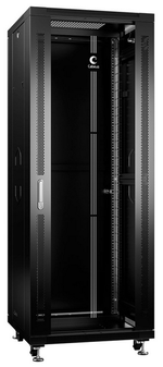 Шкаф напольный 19", 32U Cabeus SH-05C-32U60/60-BK