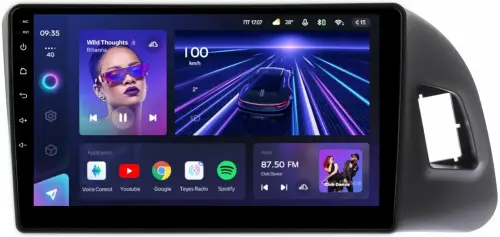 Магнитола для Audi Q5 8R 2008-2016 с джойстиком MMI - Teyes CC3 монитор 9" QLED на Android 10, Быстрая, CarPlay, 4G SIM-слот