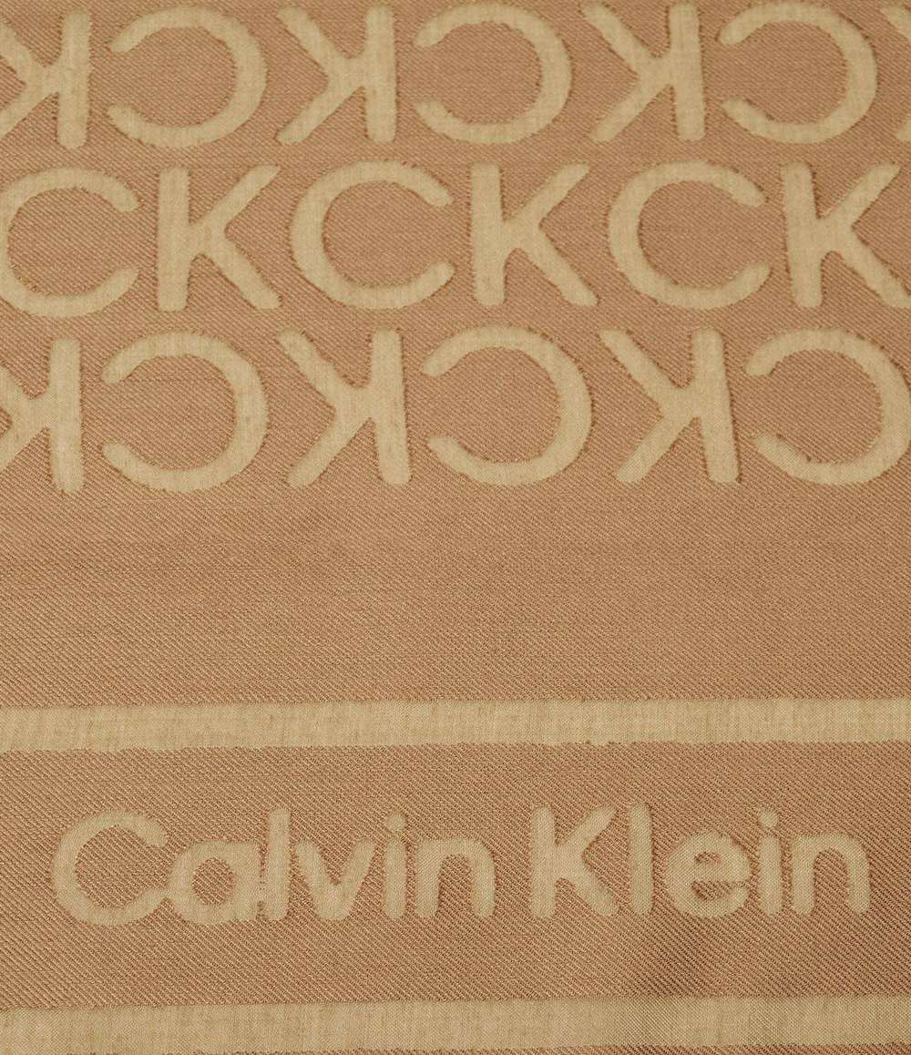 Платок Calvin Klein - коричневый(K60K612971)