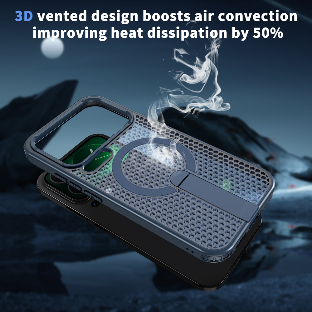 Прозрачный чехол Mesh Pro Magnetic Case для Xiaomi 17 Pro Max