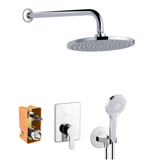 Душевой комплект Azario Tevis AZ-15490721 хром