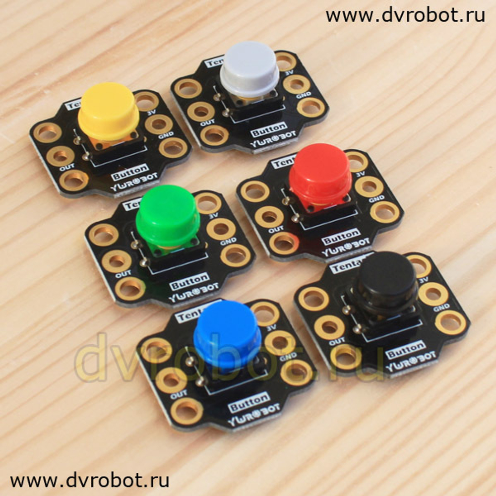 Кнопка BBC Micro:bit - черная