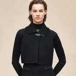 Женское кашемировое пальто Hermès Inspiration Trench Noir