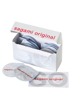 Полиуретановые презервативы Sagami Original 0.02, 12 шт