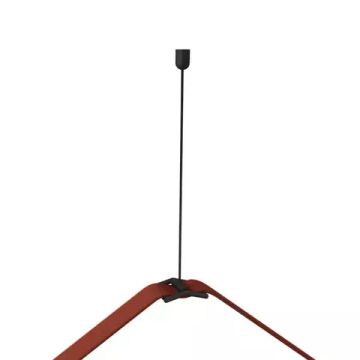 Подвесное крепление для трека-ремня TR5517-BK чёрный Belty Base Denkirs