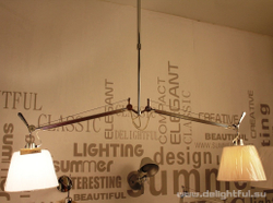 Art Tolomeo Double Shade Pendant Lamp