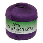 Пряжа Filo Di Scozia №8 50г, 340м, 100%мерсеризованный хлопок (цена за 1 шт)