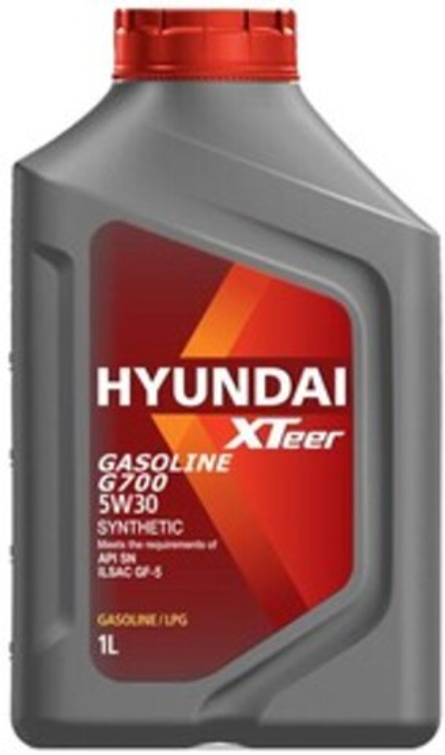 Масло моторное синт. HYUNDAI  XTeer G700 SP 5W30, 1 л 1011135