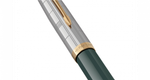 Шариковая ручка Parker 51 Premium Forest Green GT стержень: M, цвет чернил: black, в подарочной упаковке.