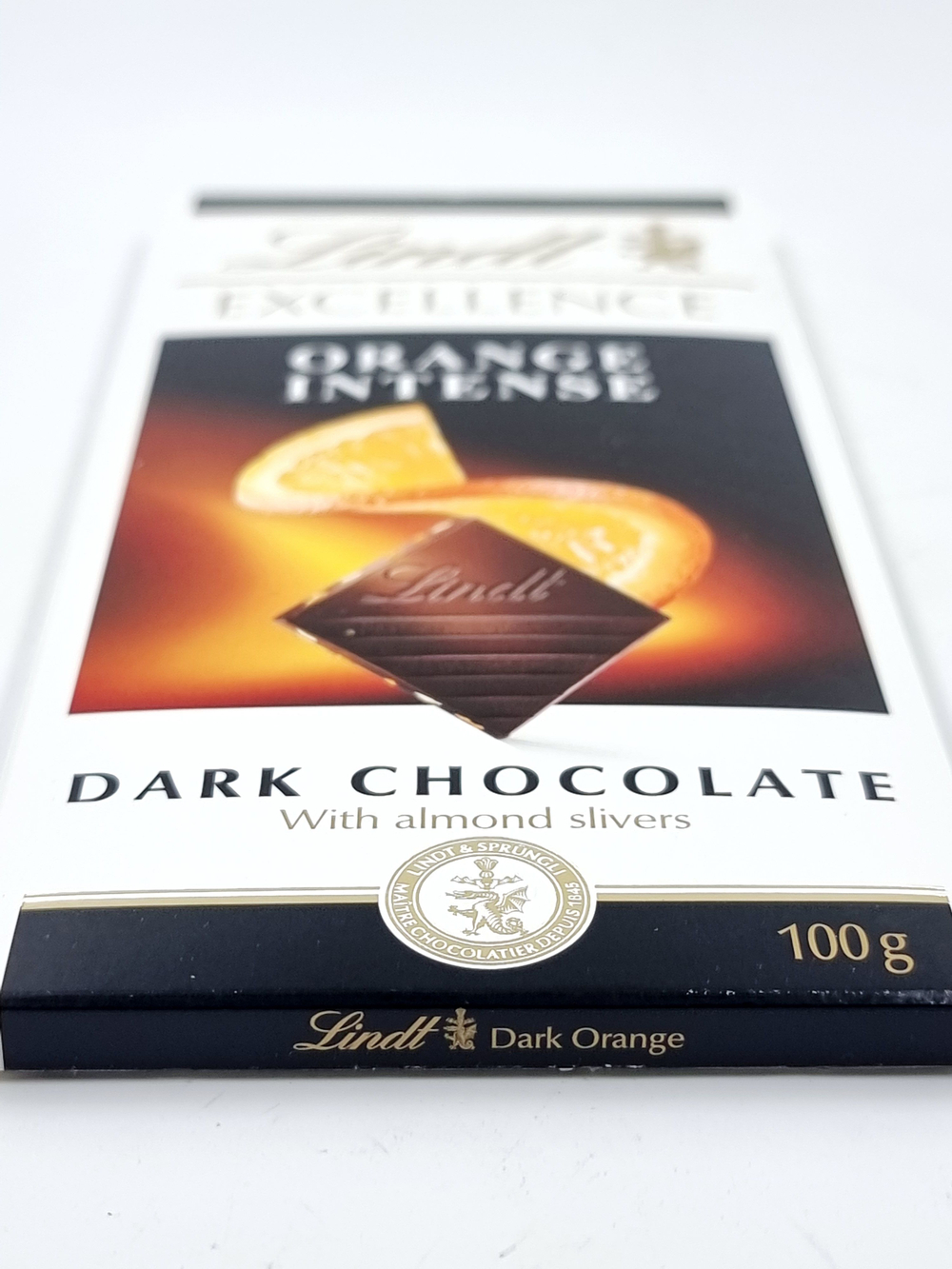 Lindt Excellence темный шоколад Orange Intense с апельсином, 100 г (Франция)