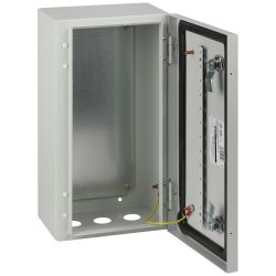 Корпус металлический ЭРА OPTIMA ЩМП-40.21.15 (400х210х150) IP54 У2 серый | Корпуса металлические с монтажной панелью