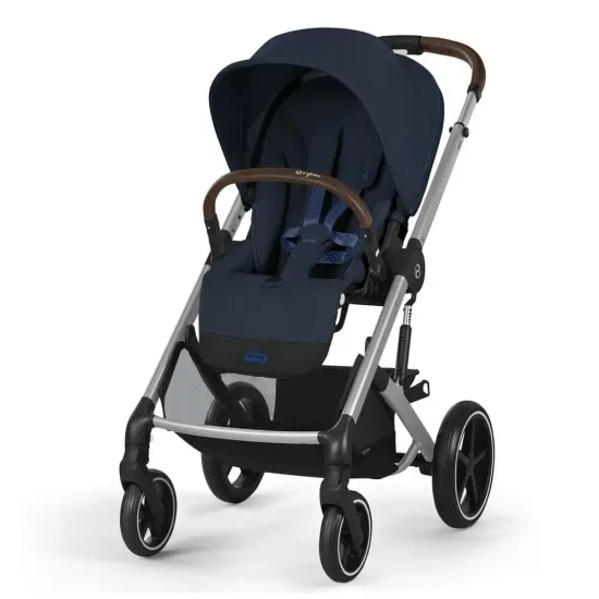 Прогулочная коляска Cybex Balios S Lux 2025 (Ocean Blue/ Silver)