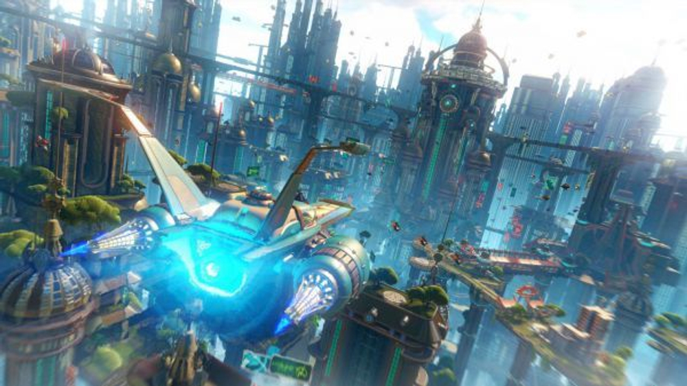 Ratchet & Clank (Хиты PlayStation) (диск для PS4, полностью на русском языке)