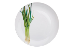 Тарелка закусочная 24см Noritake Овощной букет Зеленый лук