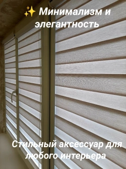 Рулонные шторы День-Ночь 58х160 см