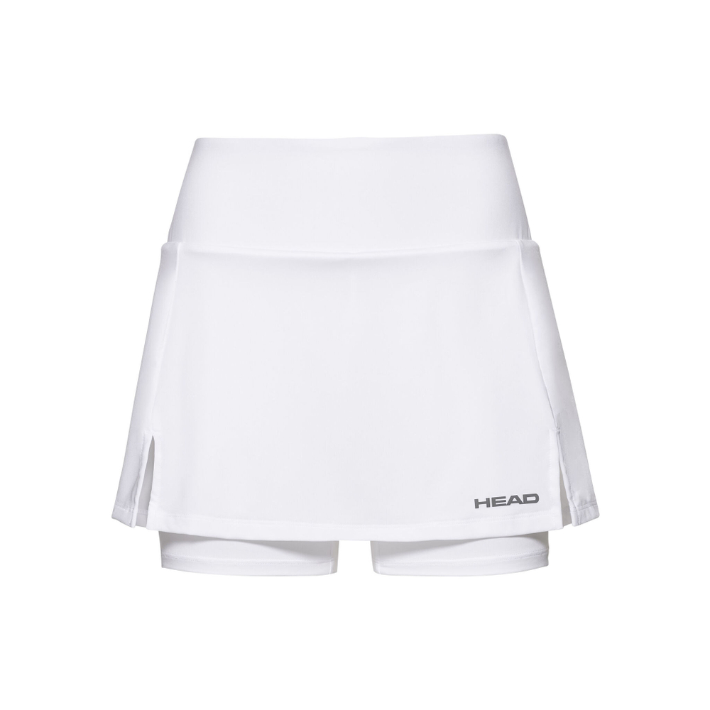 Женская теннисная юбка HEAD Club Basic Skirt Women - White