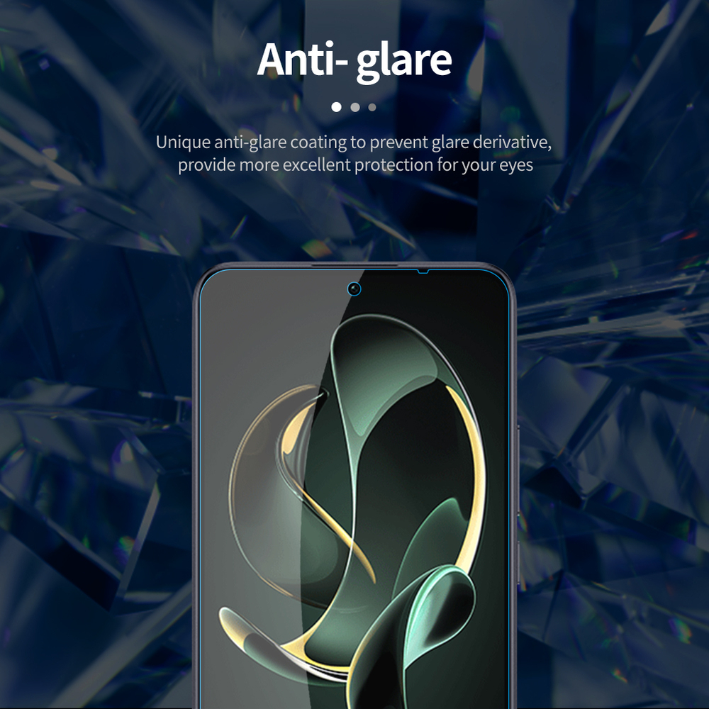Защитное стекло с прозрачными рамками от Nillkin для Xiaomi 13T и 13T Pro, серия H+Pro Anti-Explosion Glass Screen Protector