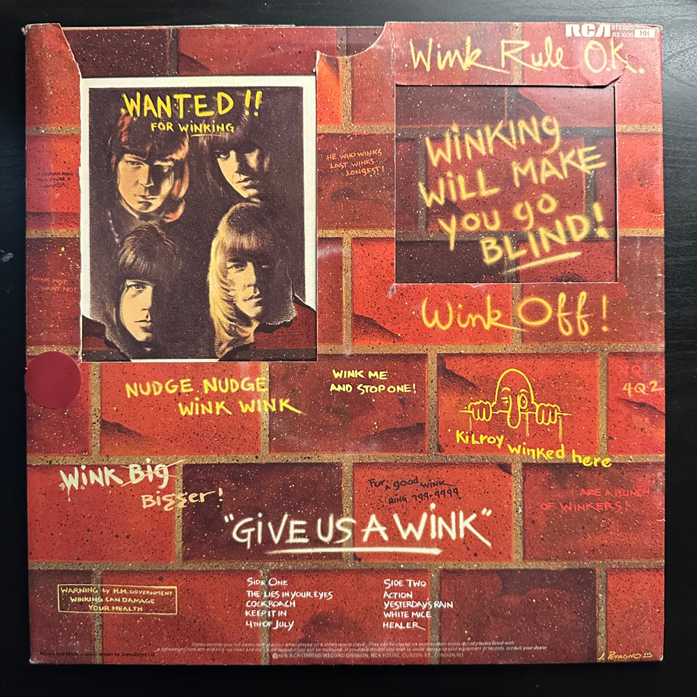 Sweet ‎– Give Us A Wink (Англия 1976г.)