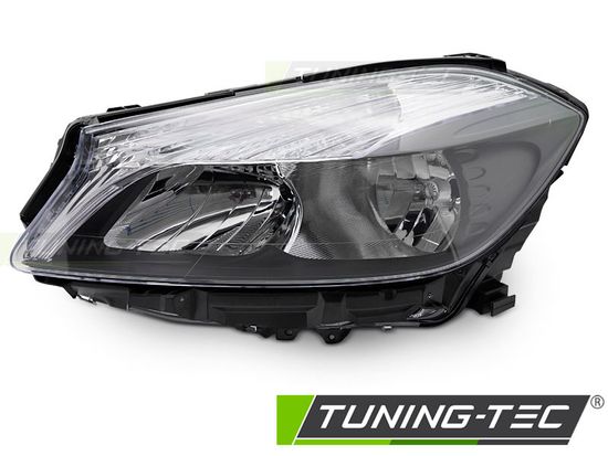 HEADLIGHT BLACK LEFT SIDE TYC fits MERCEDES W176 12-18
