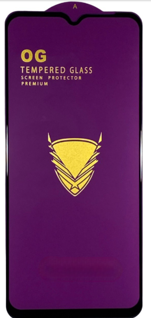 Защитное стекло для Samsung Galaxy A23 OG Purple черное