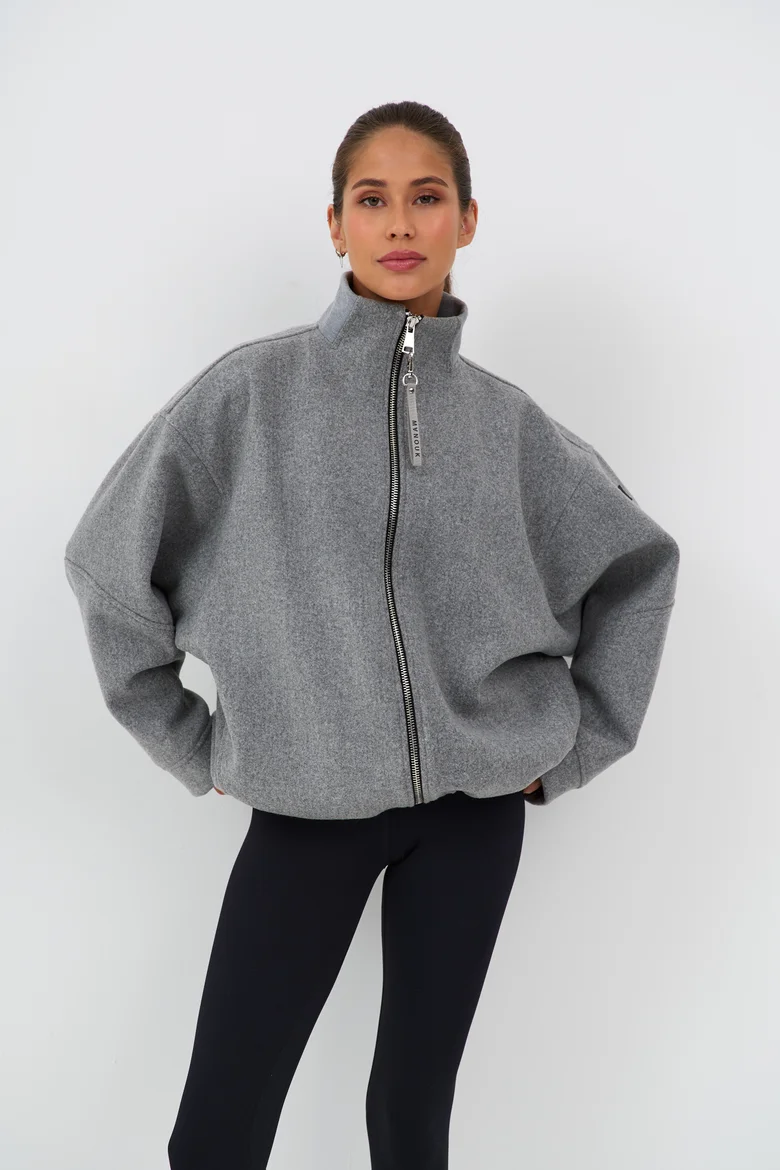 Пальто Crop Penhaligon Dark Grey