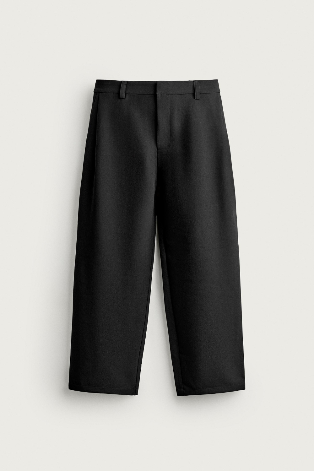 БРЮКИ WIDE FIT С БОКОВЫМИ СКЛАДКАМИ — ZARA