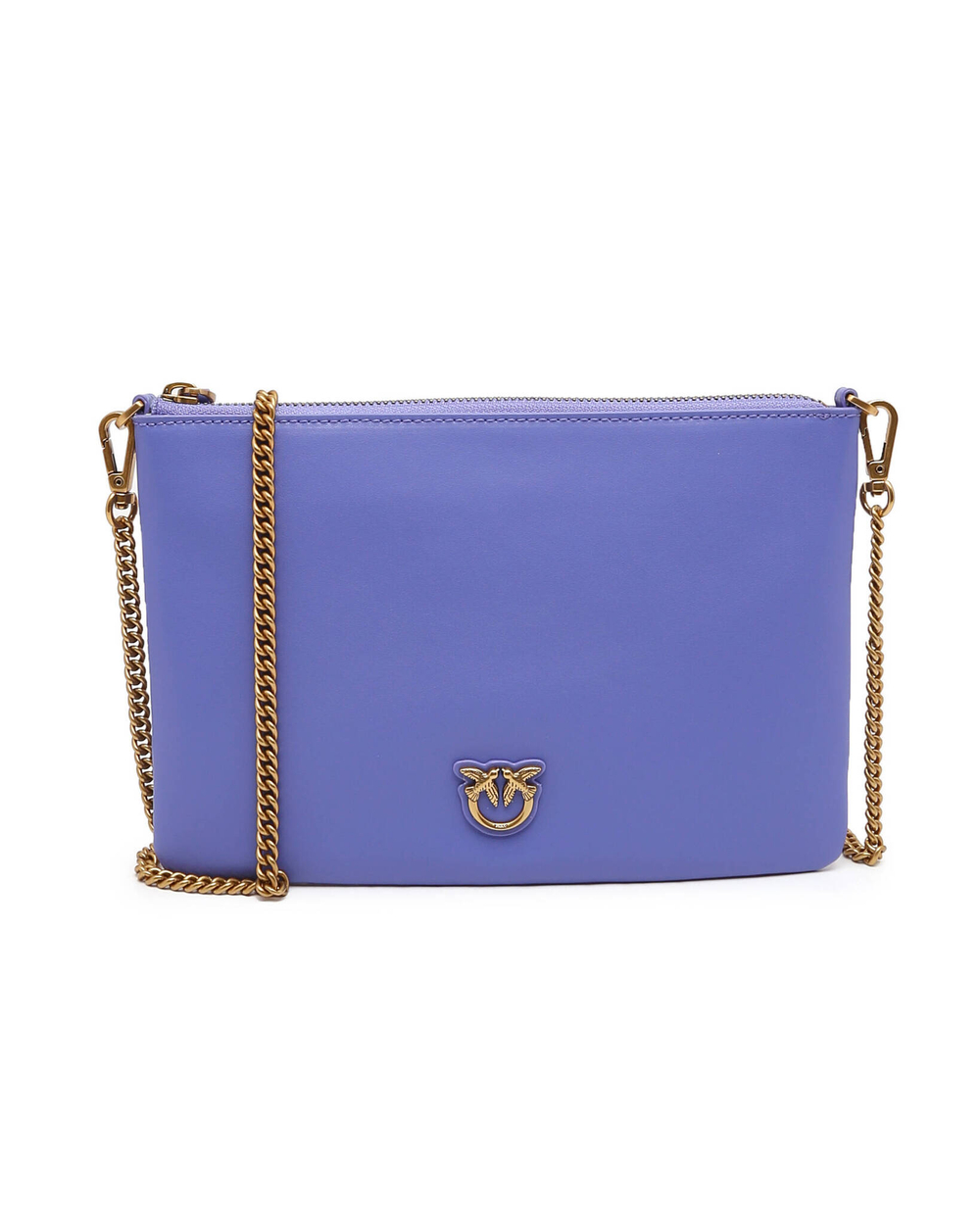 кожаная клатч flat classic vitello seta Pinko - лавандовый(100455 A0F1)