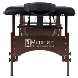Массажный стол Master Argo черный, складной