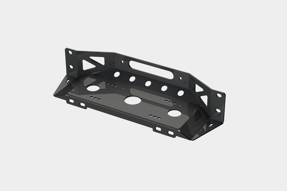 Площадка под лебёдку в штатный бампер Mopar для Jeep Wrangler JL Gladiator JT 2018-2026