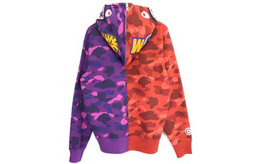 A Bathing Ape Color Camo Separate Shark Full Zip Худи