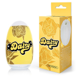 Белый нереалистичный мастурбатор 15см в форме бутона цветка Bior Toys Sexy Friend Flower Daisy SF-70282