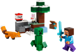 Конструктор Лего Майнкрафт Приключения Стива в тайге 21583 | LEGO Minecraft Steve’s Taiga Adventure  | 79 деталей | 6+