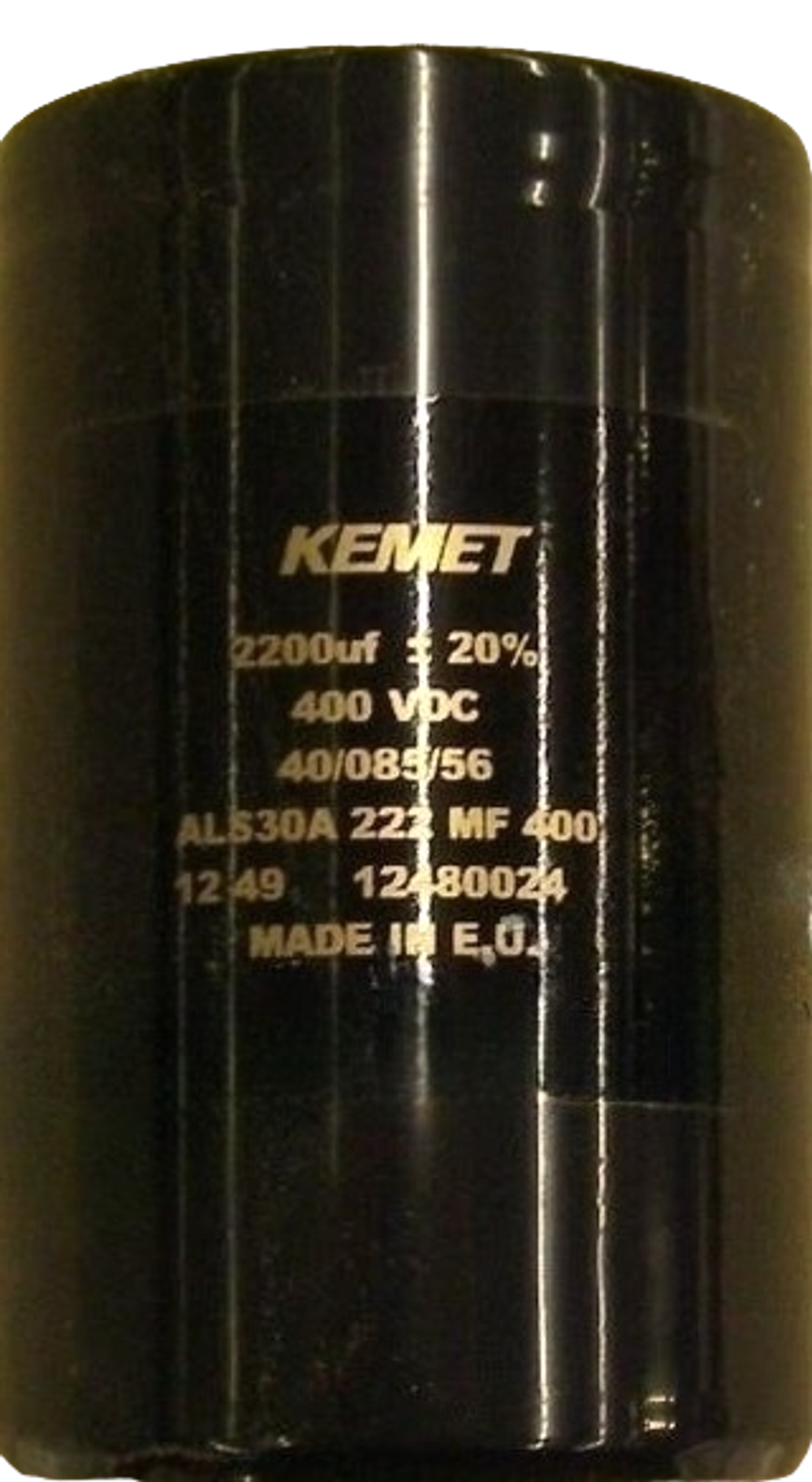 Электролитический конденсатор  2200 µF 400VDC  KONЕ.
