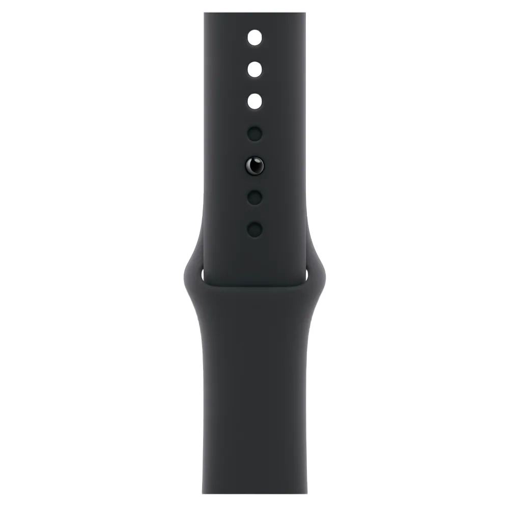 Умные часы Apple Watch Series 11 GPS, 46mm, Silver Aluminium Case with Black Sport Band, S/M