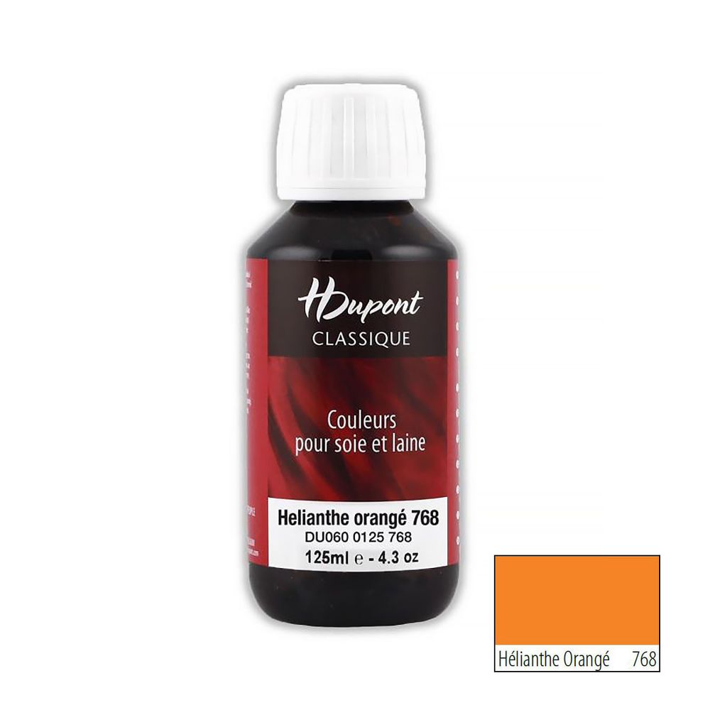 Краска для шелка H Dupont Classic, 125мл (768 шафрановый), DU0600125