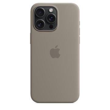 Силиконовый чехол Apple для iPhone 15 Pro Max с MagSafe Глиняный