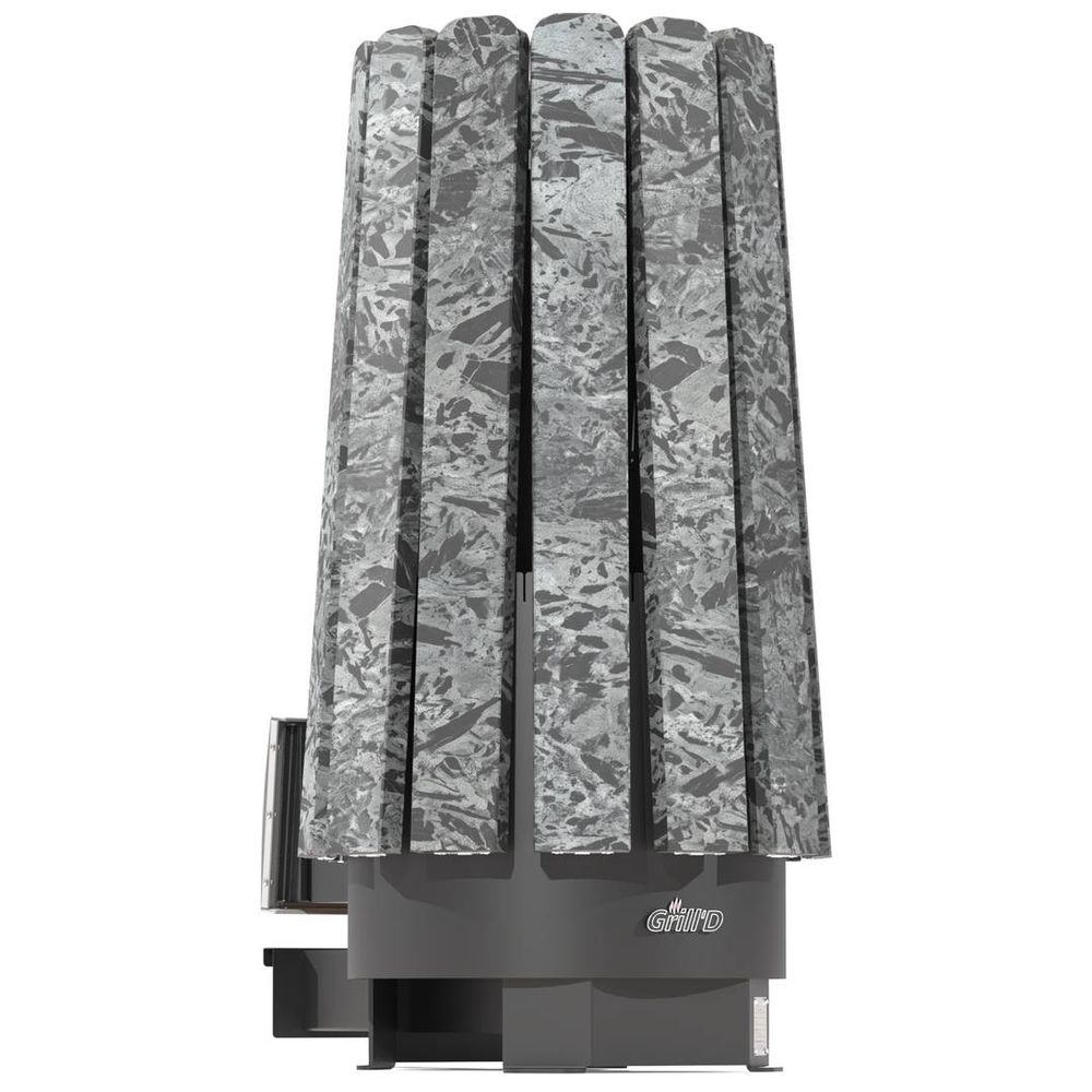 Дровяная банная печь Grill'D Cometa Vega 240 Long Stone Pro (Серпентинит)