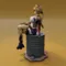 Pulchra on a barrel - Zenless Zone Zero