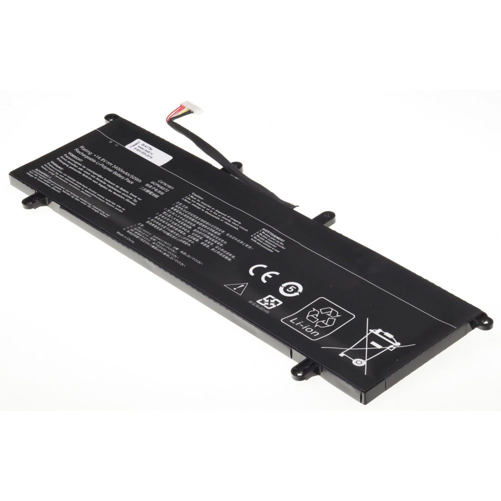 Аккумулятор iBatt 3400mAh для ноутбука Asus ZenBook DUO UX481F (C41N1901)