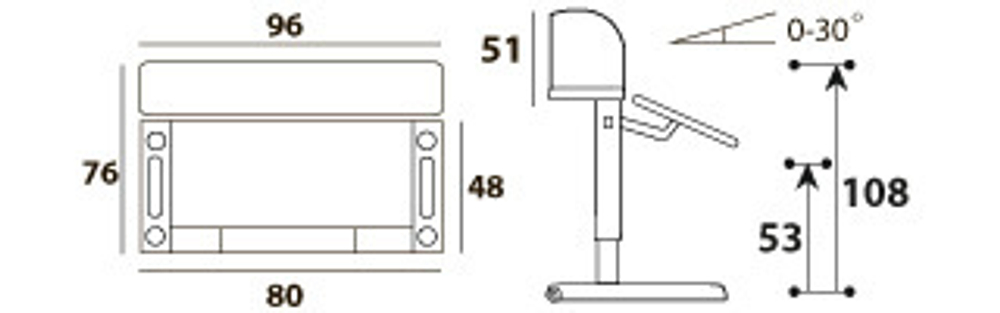 Детский стол Mealux Ergowood - M Multicolor+ полка BD P-17 TG (арт.BD-800 TG/MC Energy + BD P-17 TG)